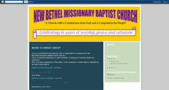 Desktop Screenshot of nbmb-church.blogspot.com