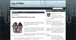 Desktop Screenshot of fajaralhakim.blogspot.com