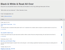 Tablet Screenshot of blackandwhiteandreadallover.blogspot.com