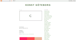Desktop Screenshot of konstgoteborg.blogspot.com