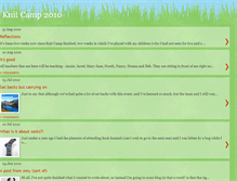 Tablet Screenshot of knitcamp2010.blogspot.com