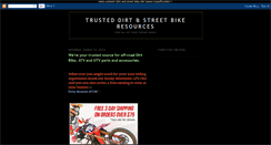 Desktop Screenshot of mpr-dirt-street-bike-resource.blogspot.com