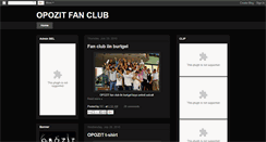 Desktop Screenshot of opozitfanclub.blogspot.com