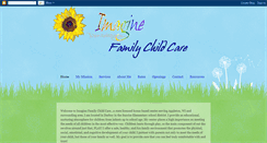 Desktop Screenshot of imaginefamilychildcare.blogspot.com