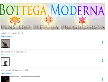 Tablet Screenshot of bottegamoderna.blogspot.com