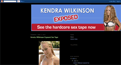 Desktop Screenshot of kendrawilkinsonexposedtape.blogspot.com