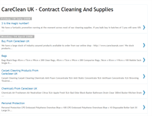 Tablet Screenshot of carecleanuk.blogspot.com
