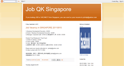 Desktop Screenshot of jobqk.blogspot.com