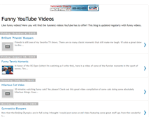 Tablet Screenshot of funny--youtube-videos.blogspot.com