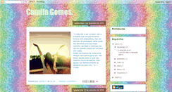 Desktop Screenshot of camiiilacaju.blogspot.com