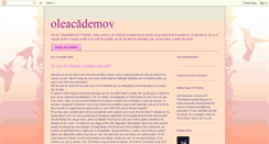 Desktop Screenshot of oleacademov.blogspot.com