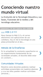 Mobile Screenshot of conociendonuestromundovirtual.blogspot.com