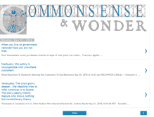 Tablet Screenshot of commonsensewonder.blogspot.com