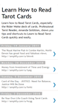 Mobile Screenshot of learntarotcards.blogspot.com