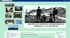 Desktop Screenshot of grupoexcursionistapedrabranca.blogspot.com