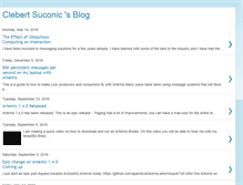 Tablet Screenshot of clebertsuconic.blogspot.com