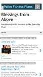 Mobile Screenshot of blessingsfromabove2.blogspot.com