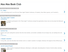 Tablet Screenshot of moomoobookclub.blogspot.com