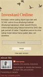 Mobile Screenshot of investasi-mandiriinvesta.blogspot.com