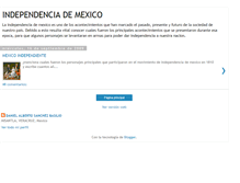 Tablet Screenshot of mexico1810.blogspot.com