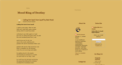 Desktop Screenshot of moodringofdestiny.blogspot.com