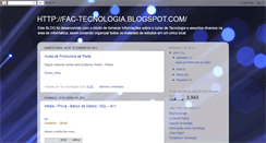 Desktop Screenshot of fac-tecnologia.blogspot.com