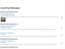 Tablet Screenshot of anythingwallpaper.blogspot.com