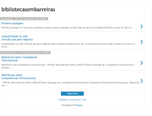 Tablet Screenshot of bibliotecasembarreiras.blogspot.com