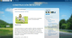 Desktop Screenshot of construcciontextos.blogspot.com