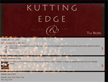 Tablet Screenshot of kuttingedgesalon.blogspot.com