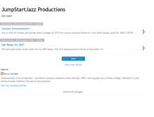 Tablet Screenshot of jumpstartjazz.blogspot.com