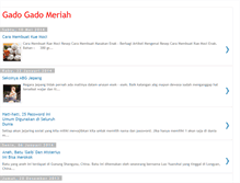 Tablet Screenshot of gado-gado-meriah.blogspot.com