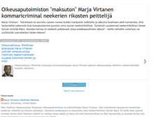 Tablet Screenshot of marja-virtanen.blogspot.com