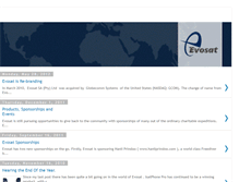 Tablet Screenshot of evosat.blogspot.com