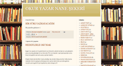 Desktop Screenshot of okuryazarnanesekeri.blogspot.com