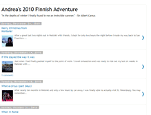 Tablet Screenshot of andreainhelsinki.blogspot.com
