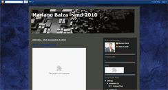 Desktop Screenshot of marianobalza-imd2010.blogspot.com
