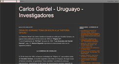 Desktop Screenshot of gardeluruguayo.blogspot.com