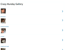 Tablet Screenshot of crazymunday.blogspot.com