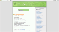 Desktop Screenshot of melhoresvagas.blogspot.com