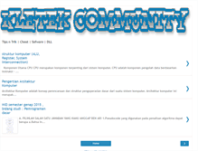 Tablet Screenshot of kletek-comunity.blogspot.com