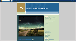 Desktop Screenshot of americanroadwarrior.blogspot.com