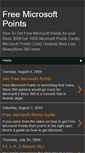 Mobile Screenshot of freemicrosoftpointscode.blogspot.com