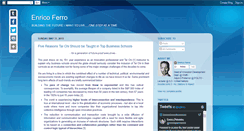 Desktop Screenshot of enricoferro.blogspot.com