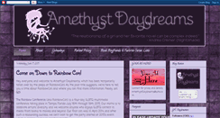 Desktop Screenshot of amethystdaydreams.blogspot.com