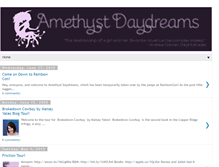 Tablet Screenshot of amethystdaydreams.blogspot.com