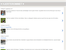 Tablet Screenshot of annemettehjerterommet.blogspot.com