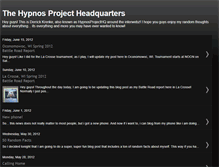 Tablet Screenshot of hypnosprojecthq.blogspot.com