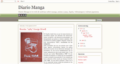 Desktop Screenshot of diariomanga.blogspot.com