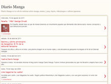 Tablet Screenshot of diariomanga.blogspot.com